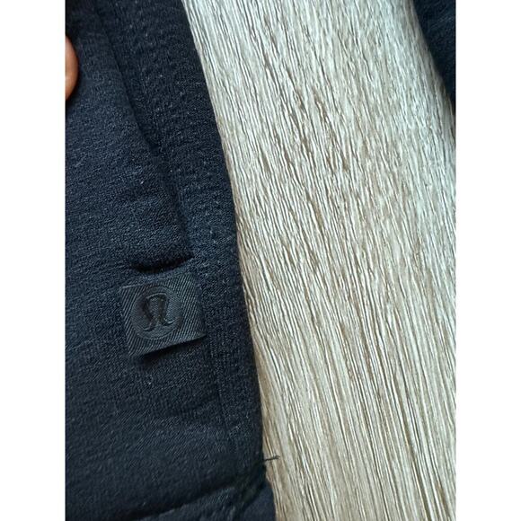 Lululemon Snapshot Crew Reflective Crewneck Sweatshirt Black Leopard, size 10 - Picture 4 of 8
